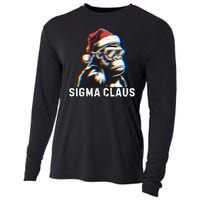 Sigma Claus Vintage Funny Christmas Sigma Costume Cooling Performance Long Sleeve Crew