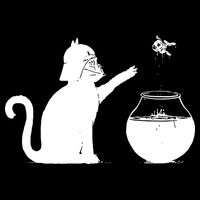 Cat And Fish Bow Parody Sustainable Bucket Hat