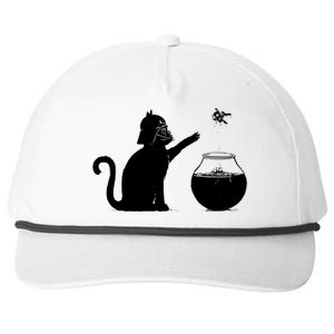 Sw Cat Vader Premium Cat Snapback Five-Panel Rope Hat