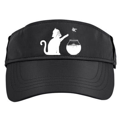 Cat And Fish Bow Parody Adult Drive Performance Visor