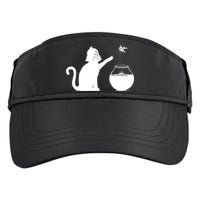 Cat And Fish Bow Parody Adult Drive Performance Visor
