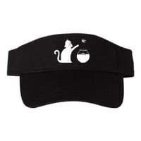 Cat And Fish Bow Parody Visor