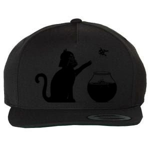 Sw Cat Vader Premium Cat Wool Snapback Cap