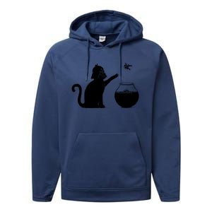 Sw Cat Vader Premium Cat Performance Fleece Hoodie