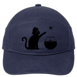 Sw Cat Vader Premium Cat 7-Panel Snapback Hat