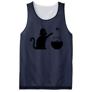 Sw Cat Vader Premium Cat Mesh Reversible Basketball Jersey Tank