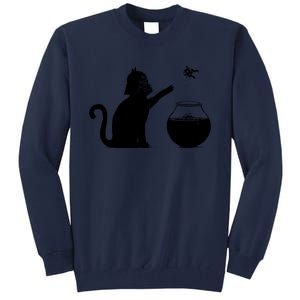 Sw Cat Vader Premium Cat Tall Sweatshirt