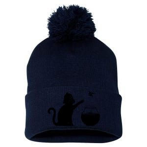 Sw Cat Vader Premium Cat Pom Pom 12in Knit Beanie