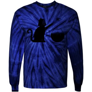 Sw Cat Vader Premium Cat Tie-Dye Long Sleeve Shirt