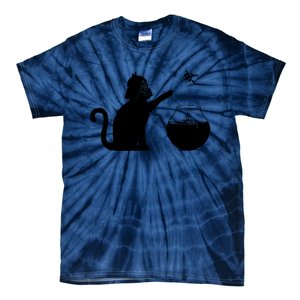 Sw Cat Vader Premium Cat Tie-Dye T-Shirt