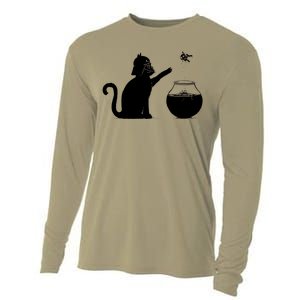 Sw Cat Vader Premium Cat Cooling Performance Long Sleeve Crew