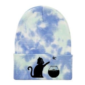 Sw Cat Vader Premium Cat Tie Dye 12in Knit Beanie