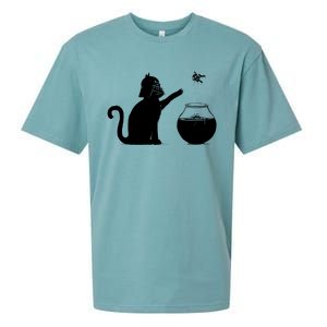 Sw Cat Vader Premium Cat Sueded Cloud Jersey T-Shirt