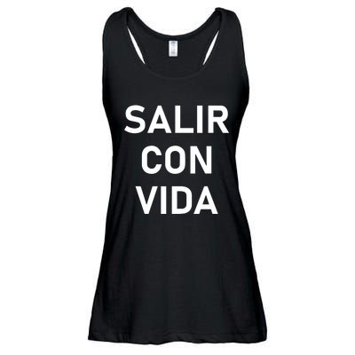 Salir Con Vida Ladies Essential Flowy Tank