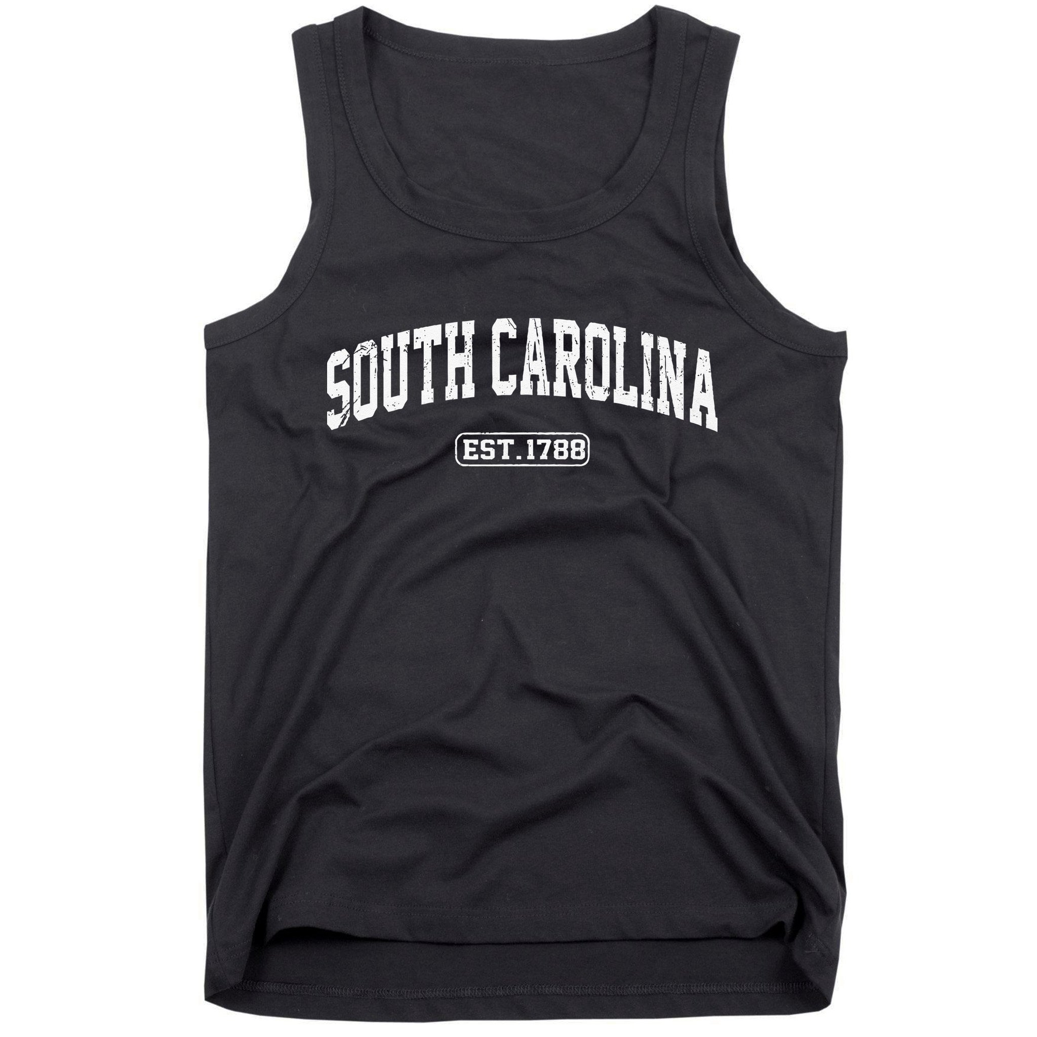 South Carolina Vintage State Athletic Style Tank Top