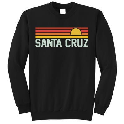 Santa Cruz Vintage Beach Sunset California Santa Cruz Summer Sweatshirt