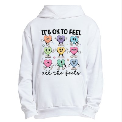 School Counselor Valentine Feel All The Feels Urban Pullover Hoodie