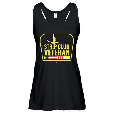 Strip Club Veteran Ladies Essential Flowy Tank