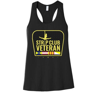 Strip Club Veteran Women's Racerback Tank