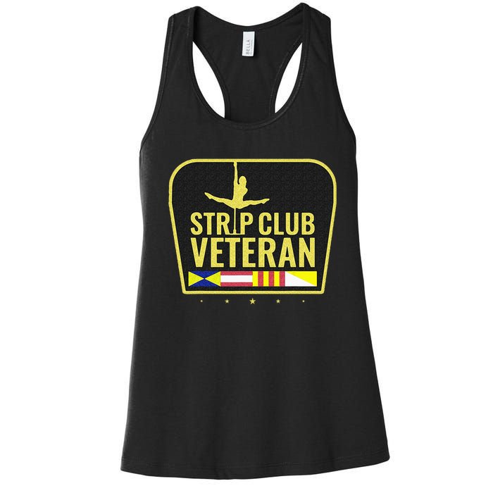 Strip Club Veteran Women's Racerback Tank