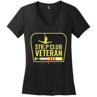 Strip Club Veteran Women's V-Neck T-Shirt