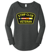 Strip Club Veteran Funny Veteran Women's Perfect Tri Tunic Long Sleeve Shirt