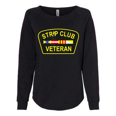 Strip Club Veteran Funny Veteran Womens California Wash Sweatshirt