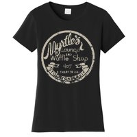 Stockton California Vintage Restaurant Bar Motel Advertising Women's T-Shirt