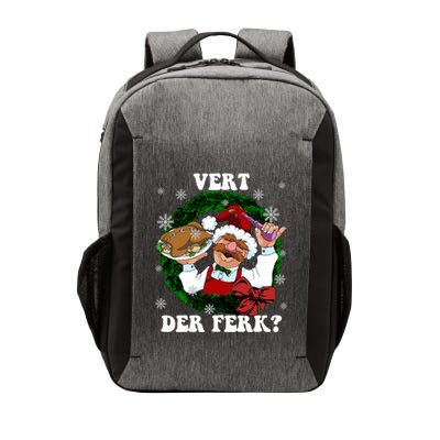 Swedish Chef Vert Der Ferk Christmas Swedish Chef Christmas Funny Vector Backpack
