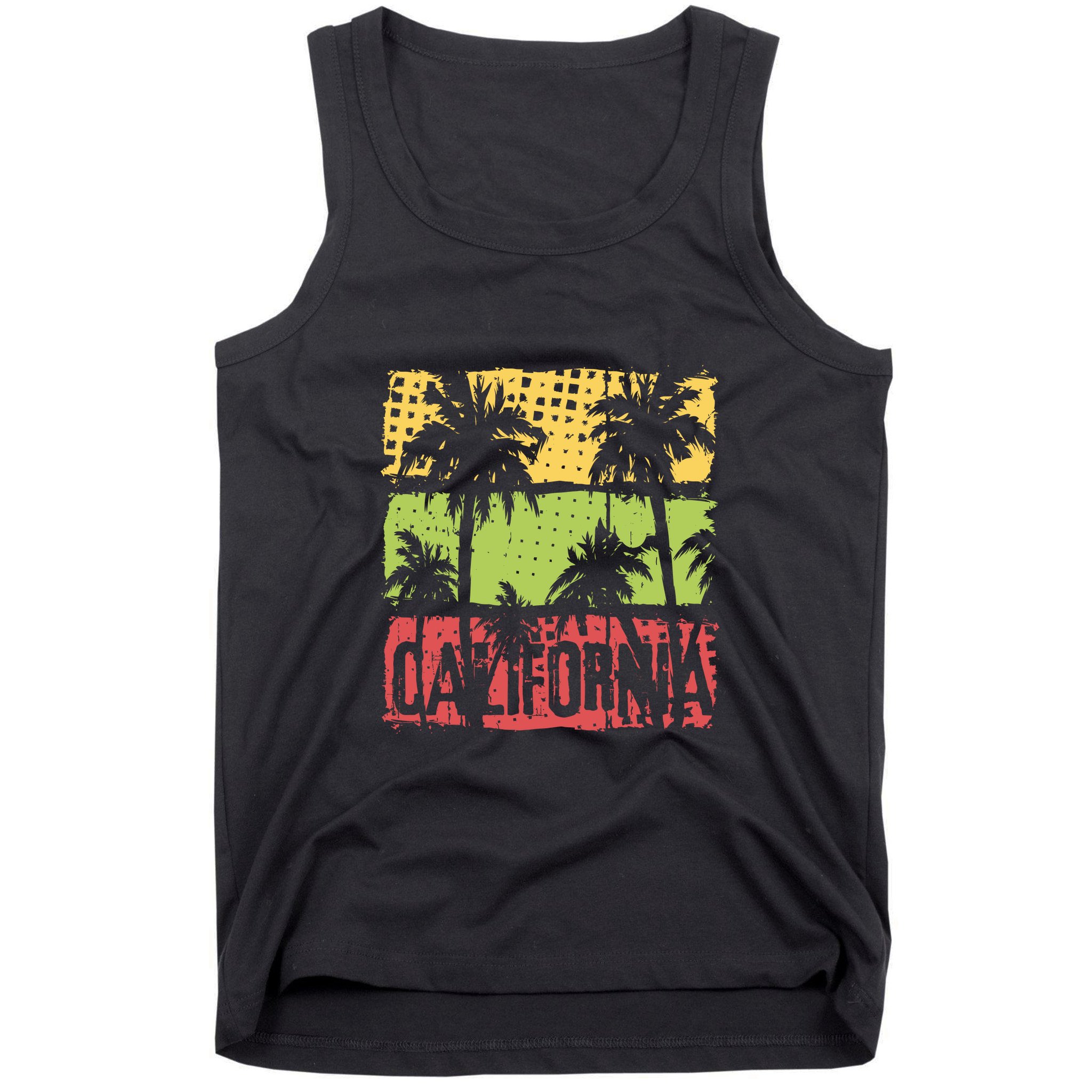 Surfing California Vintage Summer Beach Gift Tank Top