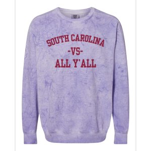 South Carolina Vs All Y'All Colorblast Crewneck Sweatshirt