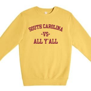 South Carolina Vs All Y'All Premium Crewneck Sweatshirt