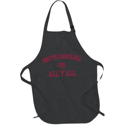 South Carolina Vs All Y'All Full-Length Apron With Pockets