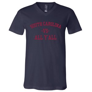 South Carolina Vs All Y'All V-Neck T-Shirt