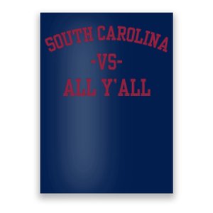 South Carolina Vs All Y'All Poster