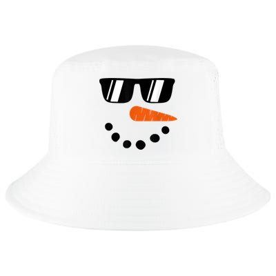 Snowman Christmas Winter Cool Comfort Performance Bucket Hat