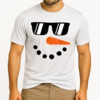 Snowman Christmas Winter Cooling Performance Crew T-Shirt