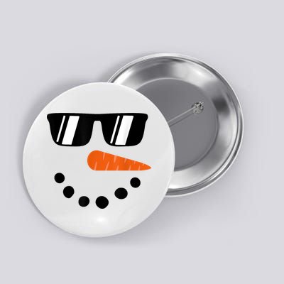 Snowman Christmas Winter Button