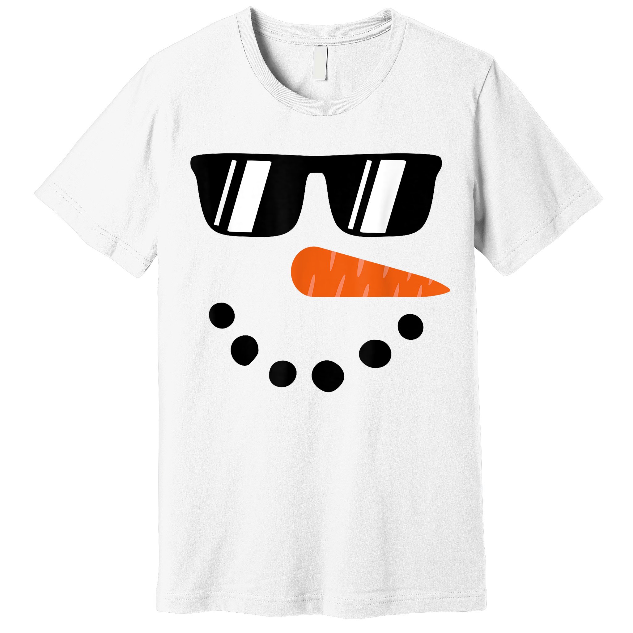 Snowman Christmas Winter Premium T-Shirt