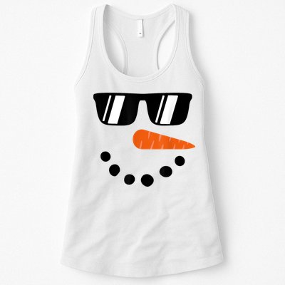 Snowman Christmas Winter Womens Tank Top