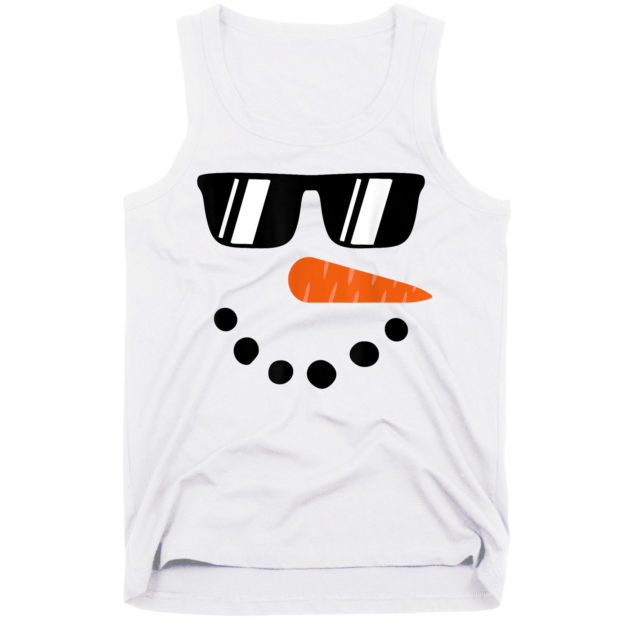 Snowman Christmas Winter Tank Top