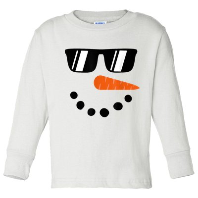 Snowman Christmas Winter Toddler Long Sleeve Shirt