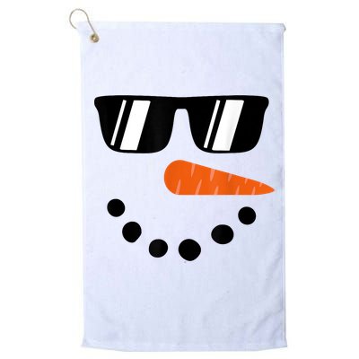 Snowman Christmas Winter Golf Towel