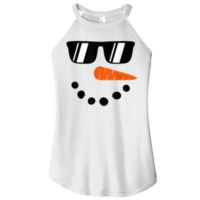 Snowman Christmas Winter Women's Perfect Tri Rocker Tank