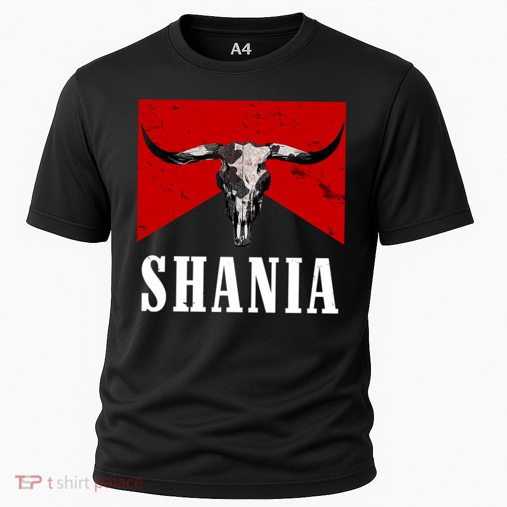 Shania Country Western Bull Performance Shirt