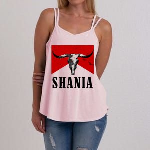 Shania Country Western Bull Women's Strappy Tank