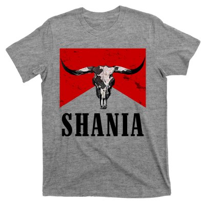 Shania Country Western Bull T-Shirt