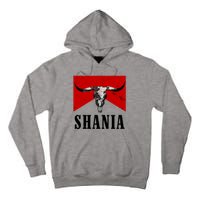 Shania Country Western Bull Tall Hoodie