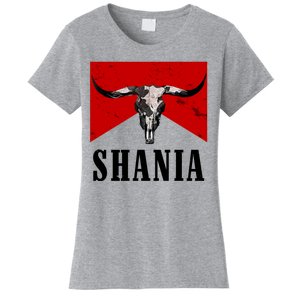 Shania Country Western Bull Women's T-Shirt