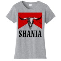 Shania Country Western Bull Women's T-Shirt